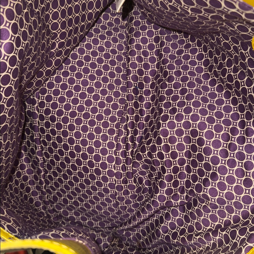Boden Yellow Leather Shoulder Bag - Picture 11 of 11